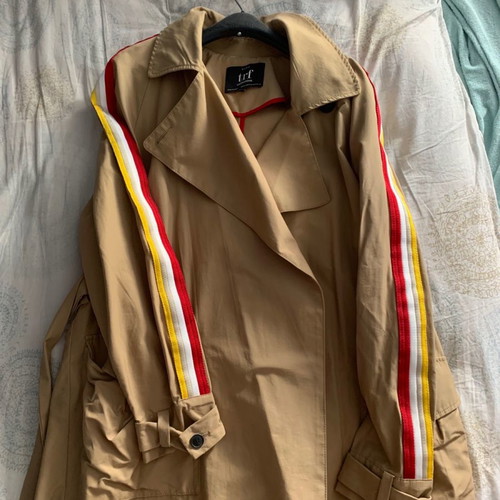 Zara coat new, beige, size M
