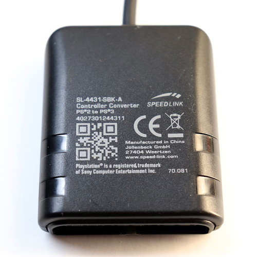 Speedlink Controller Converter PS2 to PS3 like new