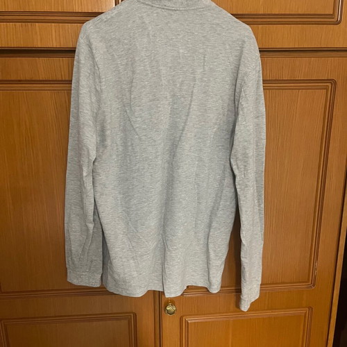 Lacoste Longsleeve Polo shirt, grey, size L