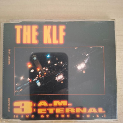 The KLF 3 A.M. Eternal CD used, electronic