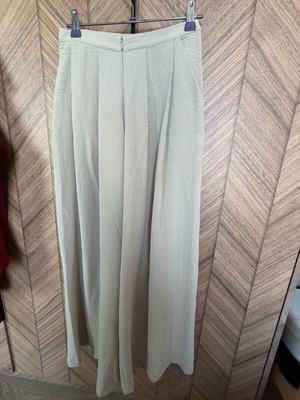 Pants Vassia Kostara beige, like new, size XS 34 6