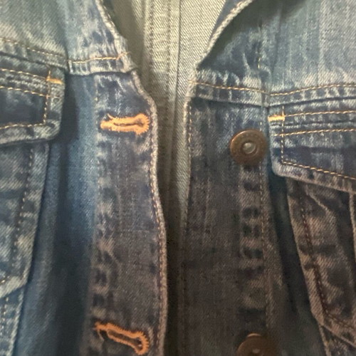 Massimo Dutti women's denim jacket like new, blue, medium-large size