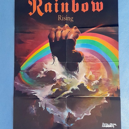 Lamb of God & Rainbow poster used, double-sided