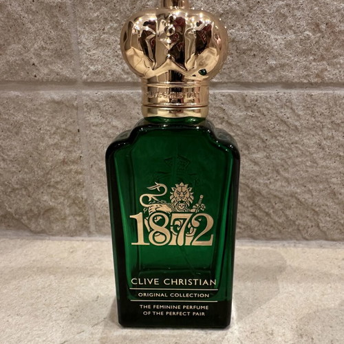 Clive Christian 1872 empty bottle used, 50 ml