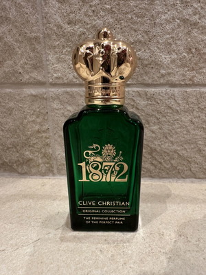 Clive Christian 1872 empty bottle used, 50 ml