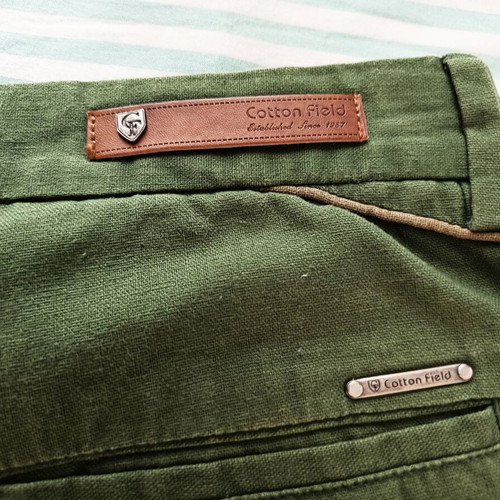 Cotton Field men's pants like new, size L, light green