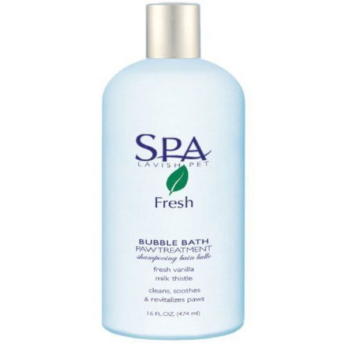 Spa Fresh Tropiclean bubble bath for paws new 474ml