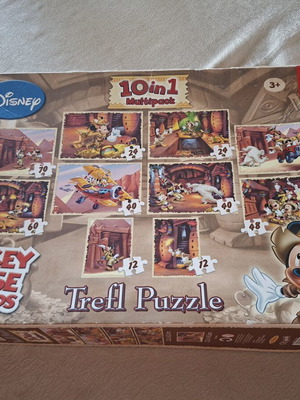 Disney Puzzle 10 in 1 Mickey Mouse & Friends like new