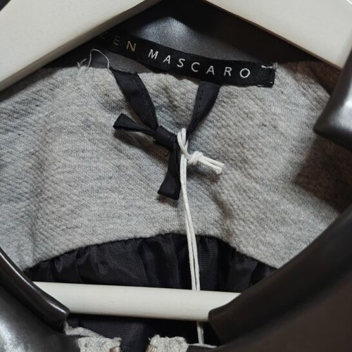 Len Mascaro Cropped Jacket like new, grey and black