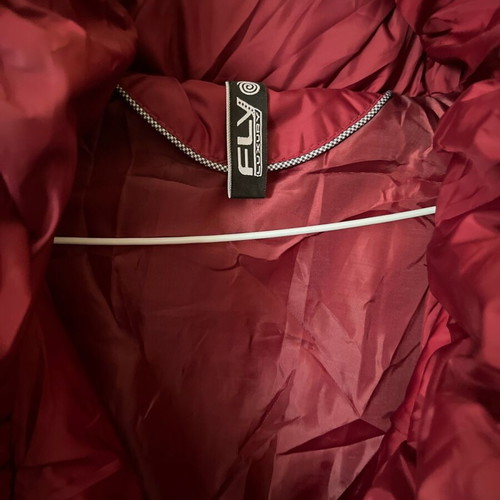 Fly London long jacket red like new, size XL fits L