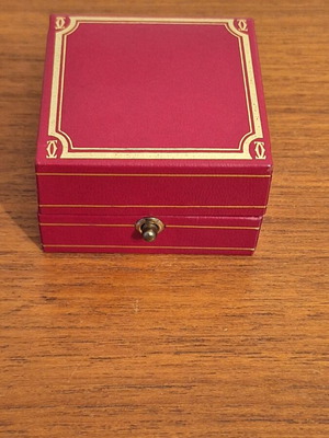 Cartier Trinity Ring Box used