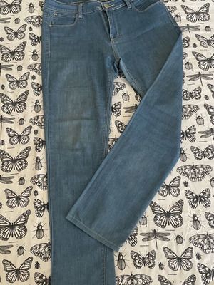 Miss News jeans καλοκαιρινά ελαστικά σαν καινούργια, μπλε, μέγεθος L