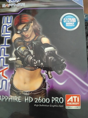 Sapphire ATI Radeon HD 2600 PRO 512MB DDR2 AGP графична карта