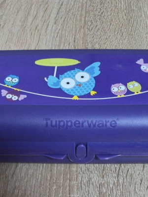 Σετ Tupperware Kids με κουκουβάγιες καινούργιο, συλλεκτικό