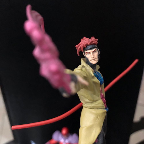 GAMBIT from X-MEN mini figure 10 cm used, Marvel Comics