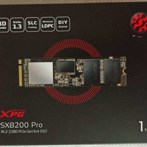 Adata XPG SX8200 Pro SSD 1TB M.2 NVMe PCI Express 3.0 σαν καινούργιο