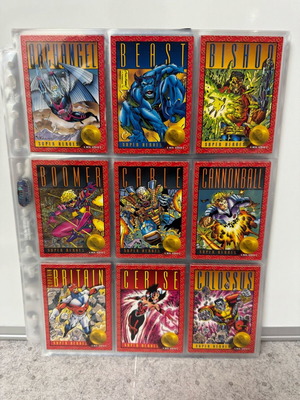 X-Men Series 2 Complete Base Set Σαν Καινούργιο, Marvel 1993 Skybox Trading Cards