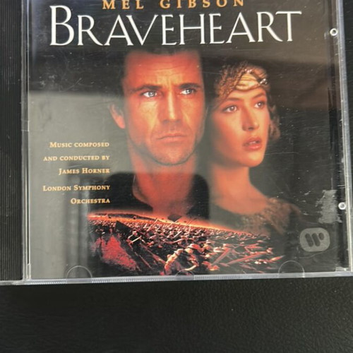 Braveheart CD soundtrack used, movie score