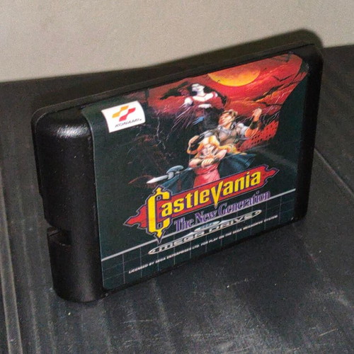 Castlevania The New Generation Sega Mega Drive Cartridge like new