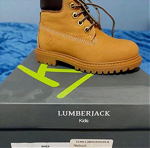 Παιδικα παπούτσια lumberjack δερματινα νο 29