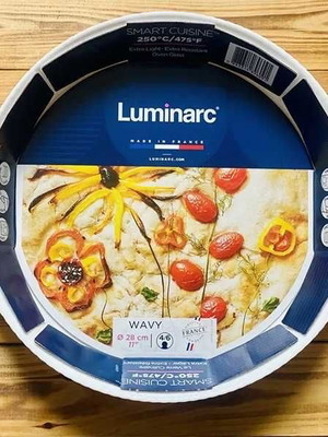 Ταψί Luminarc Smart Cuisine Wavy 28 εκ νέο, ανθεκτικό στη θερμότητα