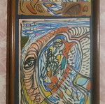 Modern Diptych 'Enosi Kai Diaspasi' Custom Order