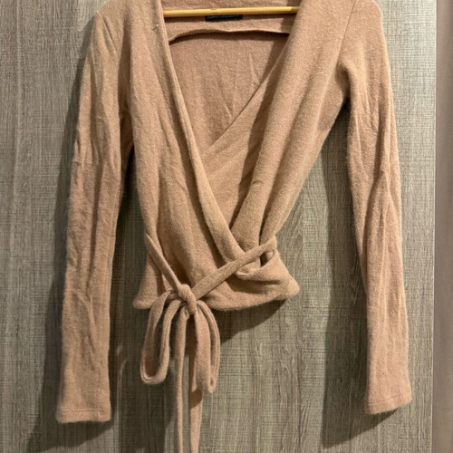 Flavio Castellani Cruaze Wool Alpaca Sweater like new, beige, size XL
