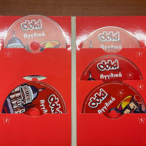 English Learning DVD like new with extra material