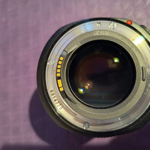 Canon EF 50mm f/1.2L USM lens new with 2 NiSi filters