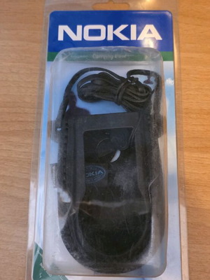 Nokia 3650 leather case new rare