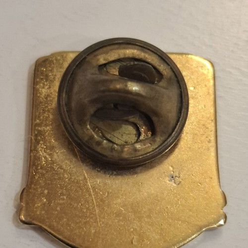 Olympiakos fan club pin used, authentic collectible
