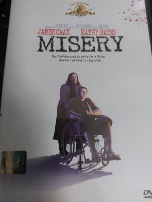 Misery DVD new, thriller with subtitles