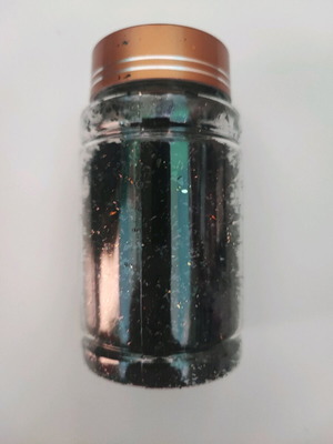 Nail foil flakes black new nail decoration