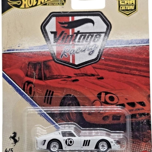 Hot Wheels 2026 Car Culture Vintage Racing Ferrari 250 GTO, pack of 2, new