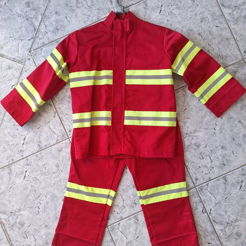Children's fireman carnival costume used for ages 3-4