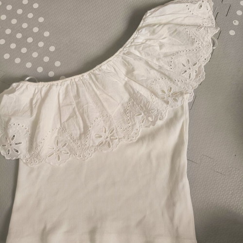 Zara 2 One Shoulder Tops like new, size 164 cm, age 14