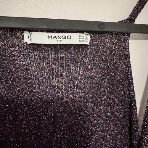 Women's evening wrap top with straps Mango used, size S
