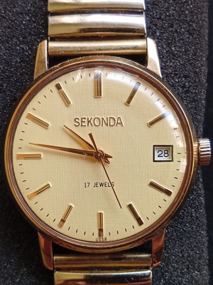 Sekonda wristwatch unisex