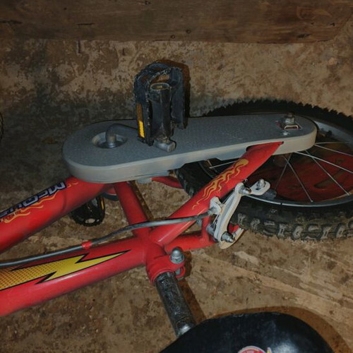 Children's bike like new, 20 inch, red, city with V-brakes