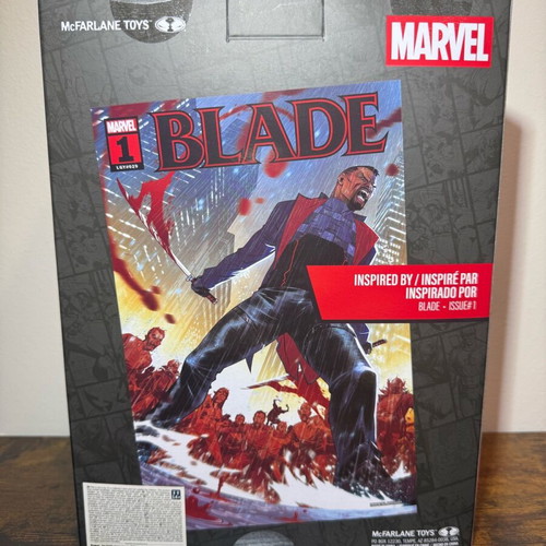 McFarlane Marvel Collection Blade Statue New Red Platinum Edition