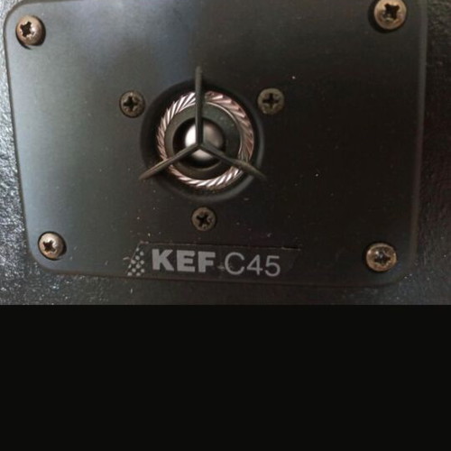Kef C45 speaker equipment used with 2 passive B139 woofers