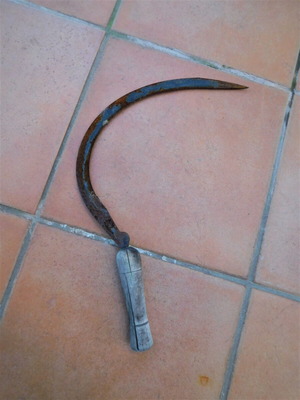 Sickle used, old