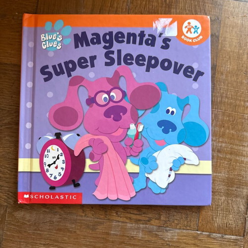 Magenta's Super Sleepover English story book like new