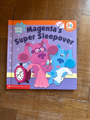Magenta's Super Sleepover English story book like new