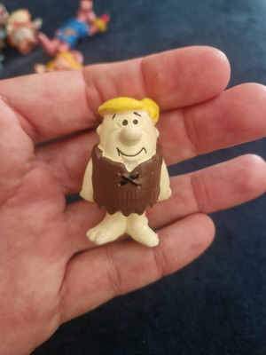 Barney figure used collectible from The Flintstones