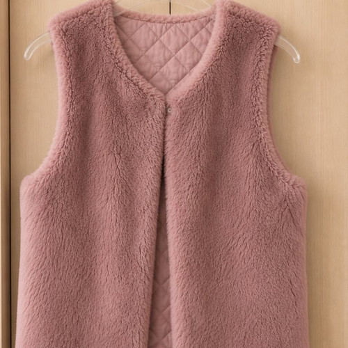 Zara reversible sleeveless vest like new, pink, size 140 cm