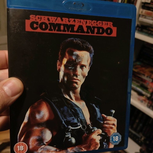 Commando Blu-Ray like new, action, adventure, thriller