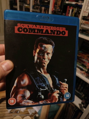 Commando Blu-Ray like new, action, adventure, thriller