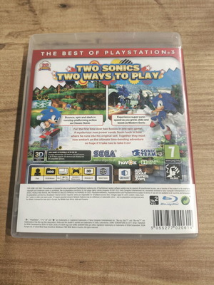 Sonic Generations PlayStation 3 used, English version, complete