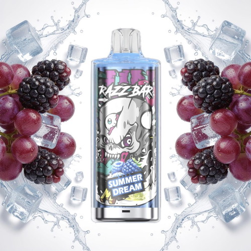 Summer Dream Razz Bar Vape 60K Puffs new with Type-C charging